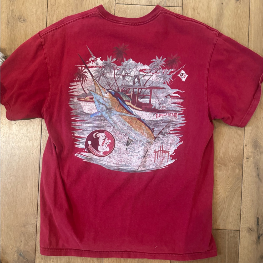 Florida State Red Graphic T-Shirt